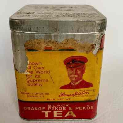 Lipton Tea Tin