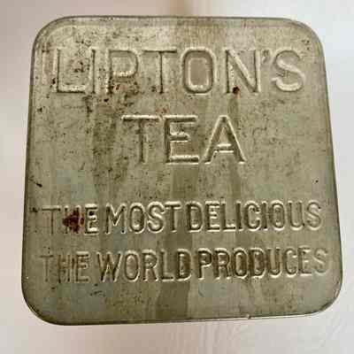 Lipton Tea Tin