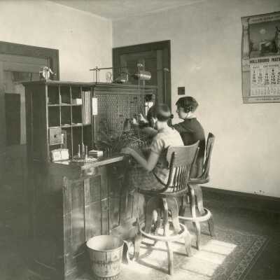 Manual Telephone Switchboard 1927