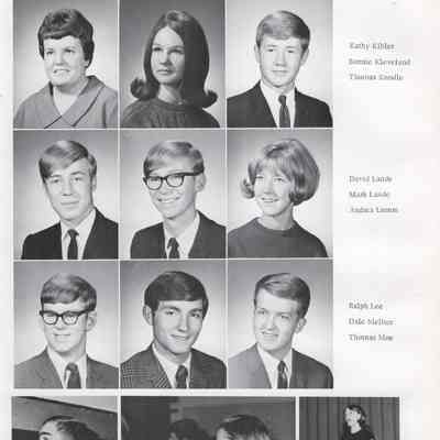 Mayville High School 1969 Yearbook: Senior photos, page 63