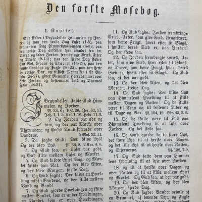 Page 1: A Norwegian Bible or Holy Scriptures