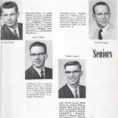 Hatton High School 1961 Yearbook: Class of 1961 Senior photographs, page 2