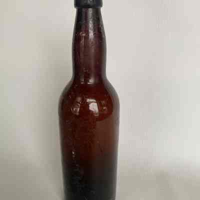 Amber Beer Bottle