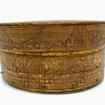 Norwegian Bent Wood Box