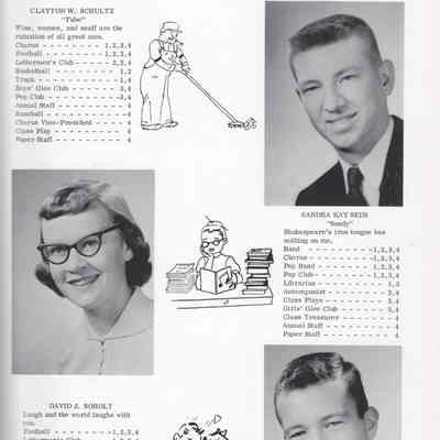 Hillsboro High School 1958 Yearbook: Class of 1958 Senior photographs, page 19