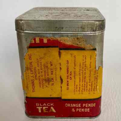 Lipton Tea Tin