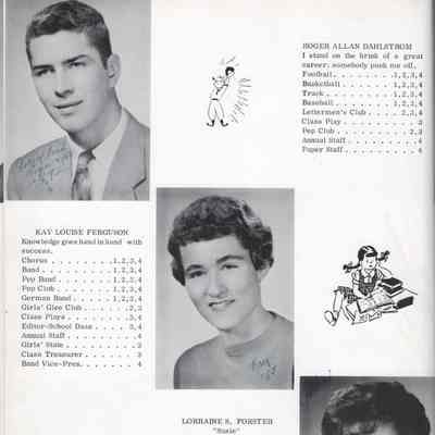 Hillsboro High School 1959 Yearbook: Class of 1959 Senior photographs, page 14
