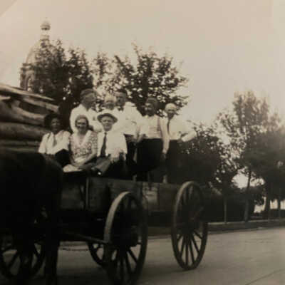 1931 Parade Float - Hillsboro's 60th Anniversary