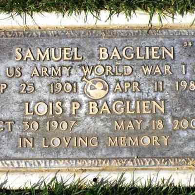 Grave marker, National Cemetery, Riverside, CA
