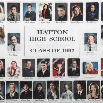 Hatton High School: Class of 1997 students