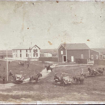 Early Bonanza Farm - Traill County, Dakota Territory