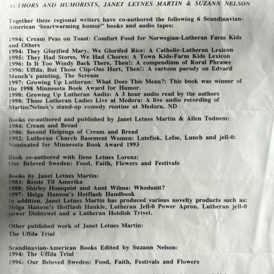 Info page