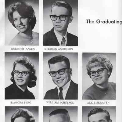 Mayville High School 1964 Yearbook: Senior photos, page 50