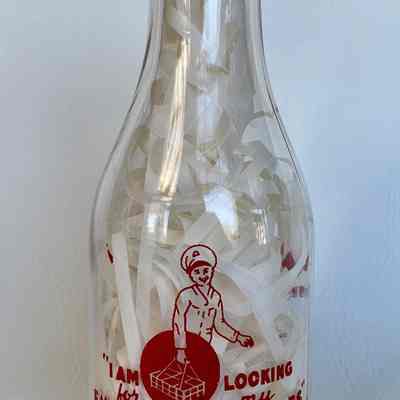 1 Quart Guernsey Dairy Milk Bottle