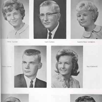Hillsboro High School 1964 Yearbook: Class of 1964 Senior photographs: page 5
