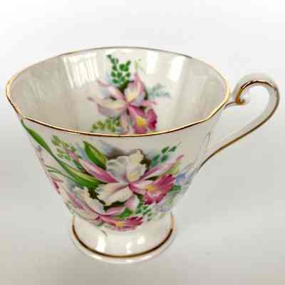 Cup and Saucer - Donated by Pearl (Mrs. Earl) Halvorson