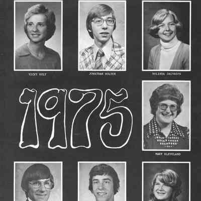 Hatton High School 1975 Yearbook: Class of 1975 Senior photographs on page 7