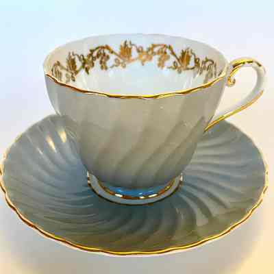 Cup and Saucer - Donated by Laura (Mrs. Clifford) Gunderson