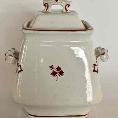 Ironstone China - Tea Box