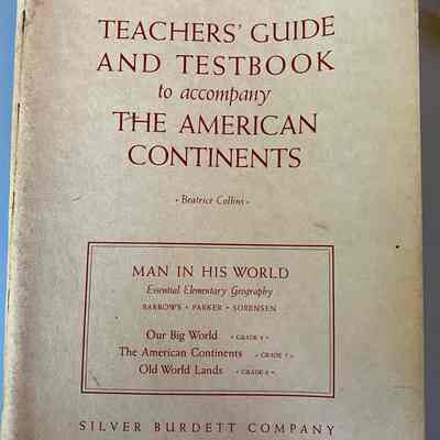 Teacher’s Guide - The American Continents