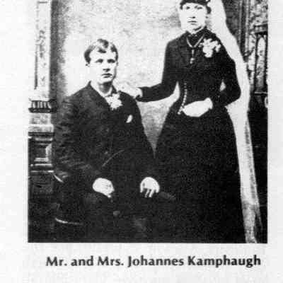 Family history, courtesy Hatton Centennial, 1884-1984: A Century of Change, page 383: Johannes Kamphaug family information, part 1