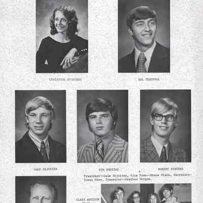 Hatton High School 1973 Yearbook: Class of 1973 Senior photographs on page 58