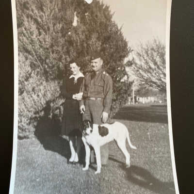 Lt. Col. Sammy Baglien & his wife Virginia (Rowan) Baglien