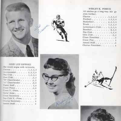 Hillsboro High School 1959 Yearbook: Class of 1959 Senior photographs, page 15