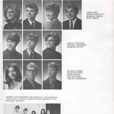 Hillsboro High School 1971 Yearbook: Class of 1971 Senior photographs on page 61
