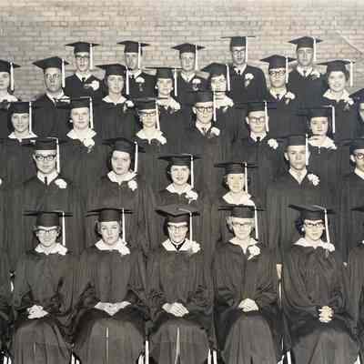 Graduation Class, Hillsboro High School, 1961