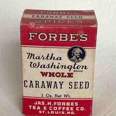 Forbes Martha Washington Whole Caraway Seed