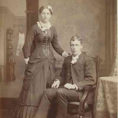 Fleischer family: Charles William (Charlie) and Maria (Stephan) Fleischer, 1879 pioneers in Bohnsack Township, Traill County, NT