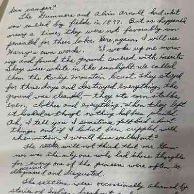 1928 Harry A Gummer interview by Joe Paulson: Page 6