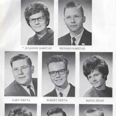 Mayville High School 1964 Yearbook: Senior photos, page 52