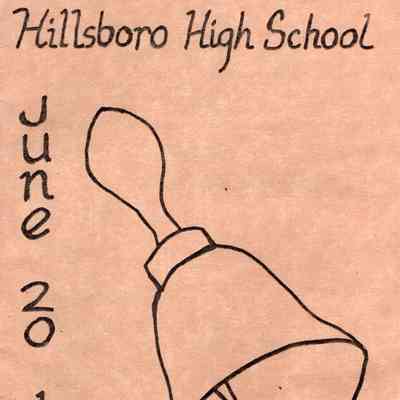 Hillsboro High School: 20 June 1981, All School Reunion, Program Cover