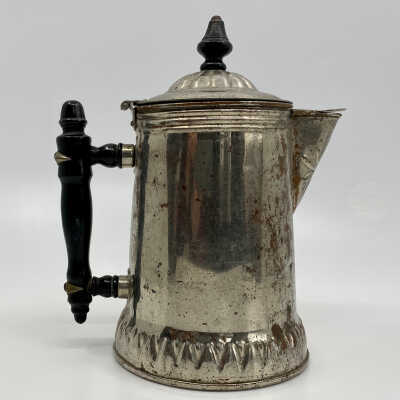 Nickle Plated Coffee Pot