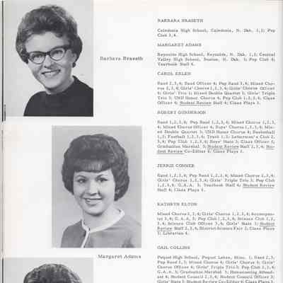 Hillsboro High School: Class of 1963 Senior photos, page 16