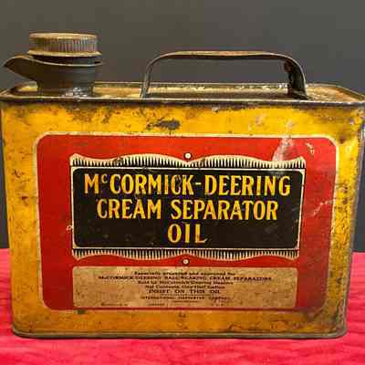 McCormick-Deering Cream Separator Oil Can