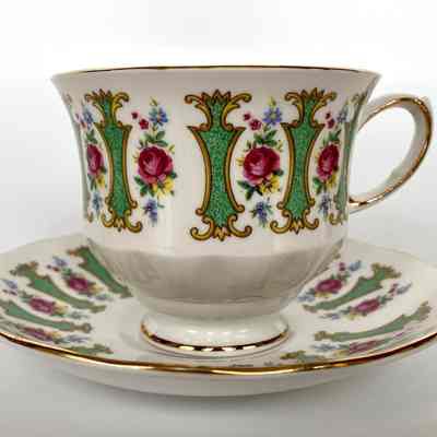 Cup and Saucer - Donated in memory of Delores Bowersox