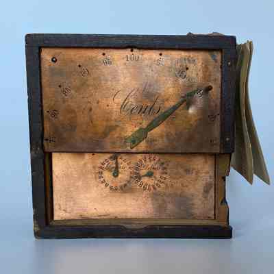 Patent No. 171,842 - Cashier's Indicator - 1876