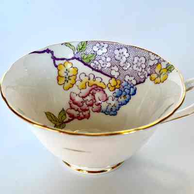 Cup and Saucer - Donated by Lix (Mrs. Dennis) Nelson