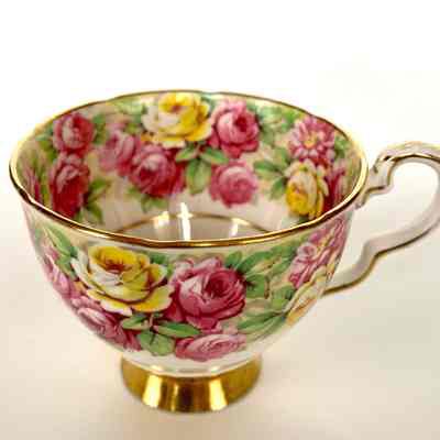Cup and Saucer - Donated by Lucille (Mrs. Nels) Brakke