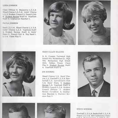 Hillsboro High School 1966 Yearbook: Class of 1966 Senior photographs on page 13