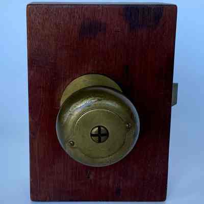 Patent No. 315,456 -Door Lock - 1885
