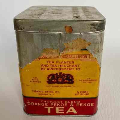 Lipton Tea Tin