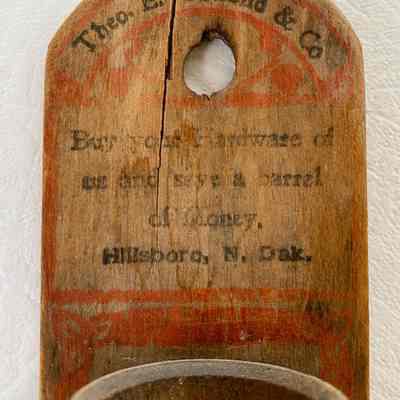 Theo. E. Ostlund & Co. Match Holder