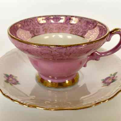 Cup and Saucer - Donated by Myrtle (Mrs. Arnold) Elton