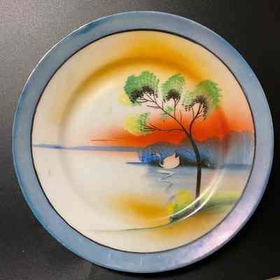 Small Painted Plate