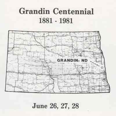 Grandin Centennial, 1881-1981: Book title, page ii
