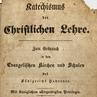 Catechismus der Schriftlichen Lehren (German Catechism)